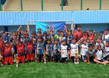 Tim SDN RRI Cisalak Tampil Perkasa, Sabet Juara Mini Soccer Sukmajaya
