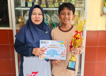 Rayyandra Harumkan SDN Depok Baru 3 di Ajang Cerita Bocah Depok