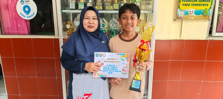 Rayyandra Harumkan SDN Depok Baru 3 di Ajang Cerita Bocah Depok