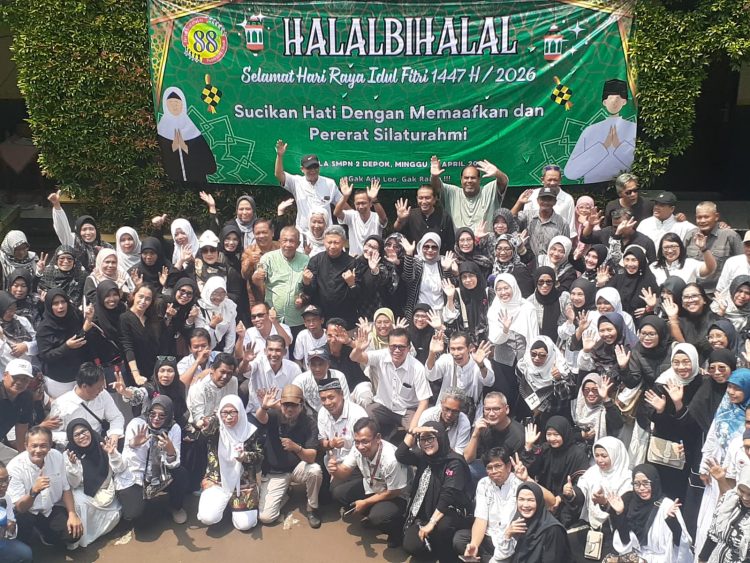 Halal Bihalal Persada Angkatan 88 Pererat Silaturahmi Alumni SMPN 2 Depok