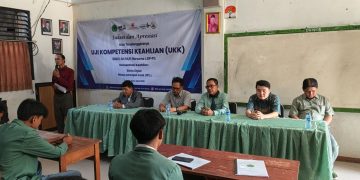 SMK An-Nur Uji Kompetensi 116 Siswa Gandeng LSP-P3