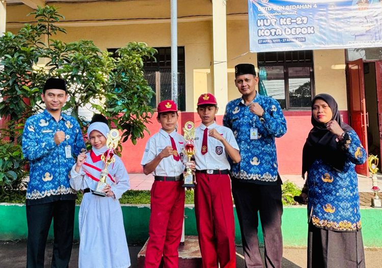 Empat Piala Diraih, SDN Bedahan 04 Tunjukkan Taring di LLP 2026