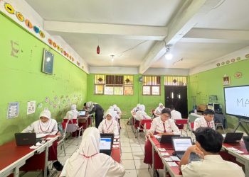 Pelaksanaan TKA di SDN Pondok Petir 01 Berjalan Kondusif Hingga Hari Terakhir