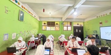 Pelaksanaan TKA di SDN Pondok Petir 01 Berjalan Kondusif Hingga Hari Terakhir