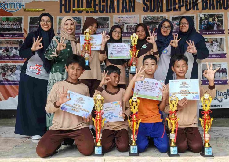 SDN Depok Baru 3 Cetak Sederet Juara Sepanjang 2026