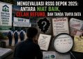 Mengevaluasi RSSG Depok 2025: Antara Niat Baik, Celah Refund, dan Tanda Tanya Data