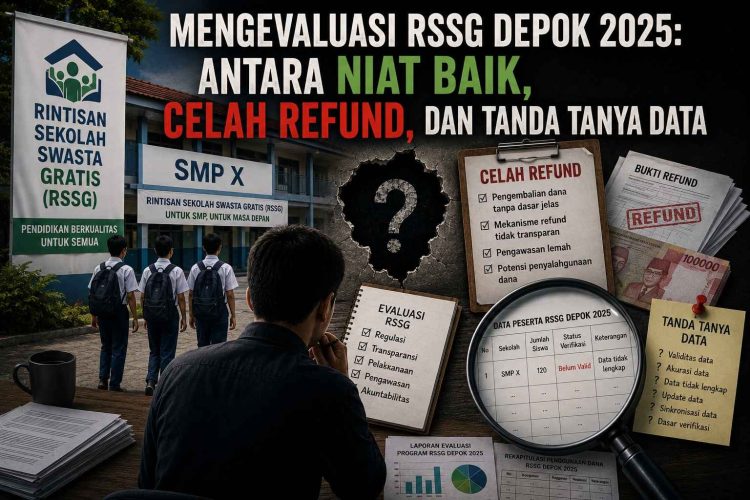 Mengevaluasi RSSG Depok 2025: Antara Niat Baik, Celah Refund, dan Tanda Tanya Data