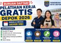 Buruan Daftar! Pelatihan Kerja Gratis Depok 2026 Dibuka hingga Akhir Mei, Ini Syaratnya