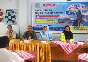 Fasilitasi Lulusan Tembus Dunia Kerja, SMK Tadika Pertiwi Gelar Rekrutmen Industri