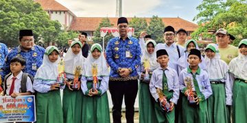 Hardiknas 2026, Siswa MI Matholiunnajah Jepara Borong Juara Olahraga Tradisional
