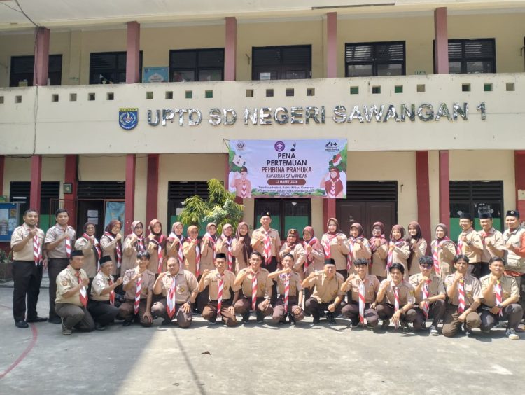 Kwaran Sawangan Gelar Pertemuan Pembina Gudep, Dorong Peningkatan Pramuka Garuda Siaga