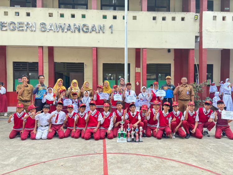Tim Futsal SDN Sawangan 01 Sabet Juara 1 Muara Ilmu Cup Champion